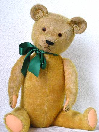 Großer Teddybär, 30er Jahre, nach der Restaurierung